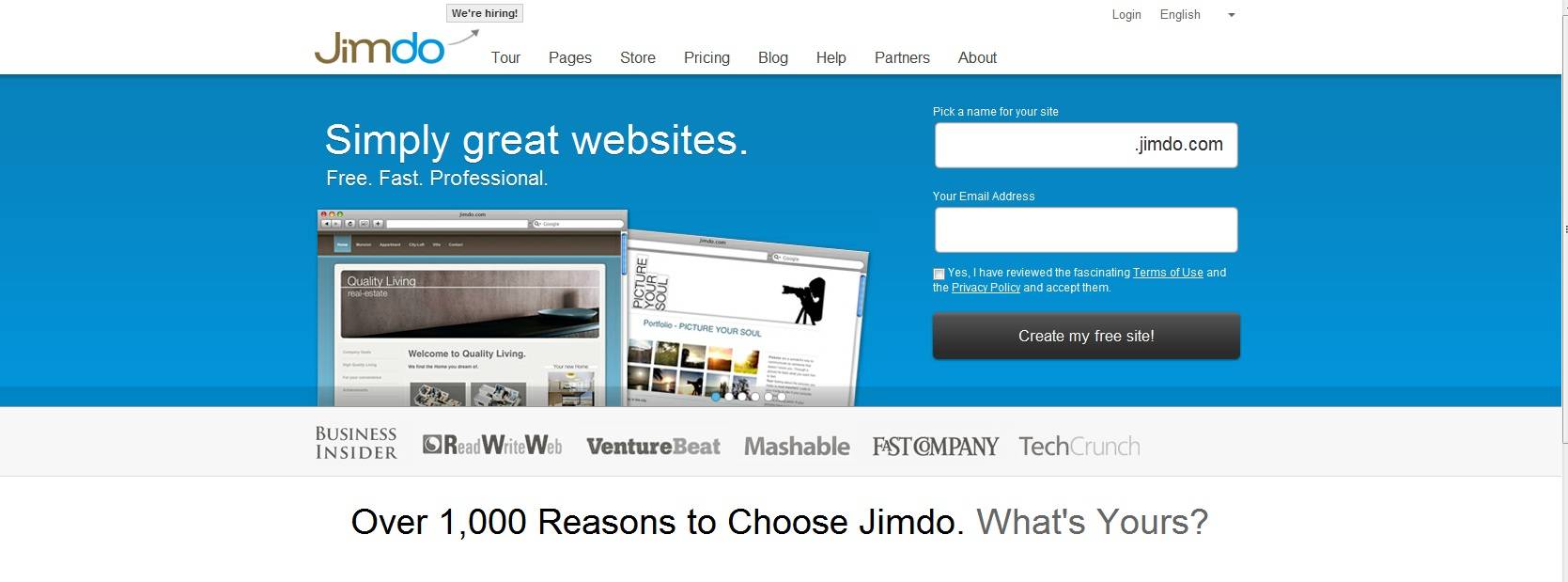 Jimdo Review 2016 - Website Planet